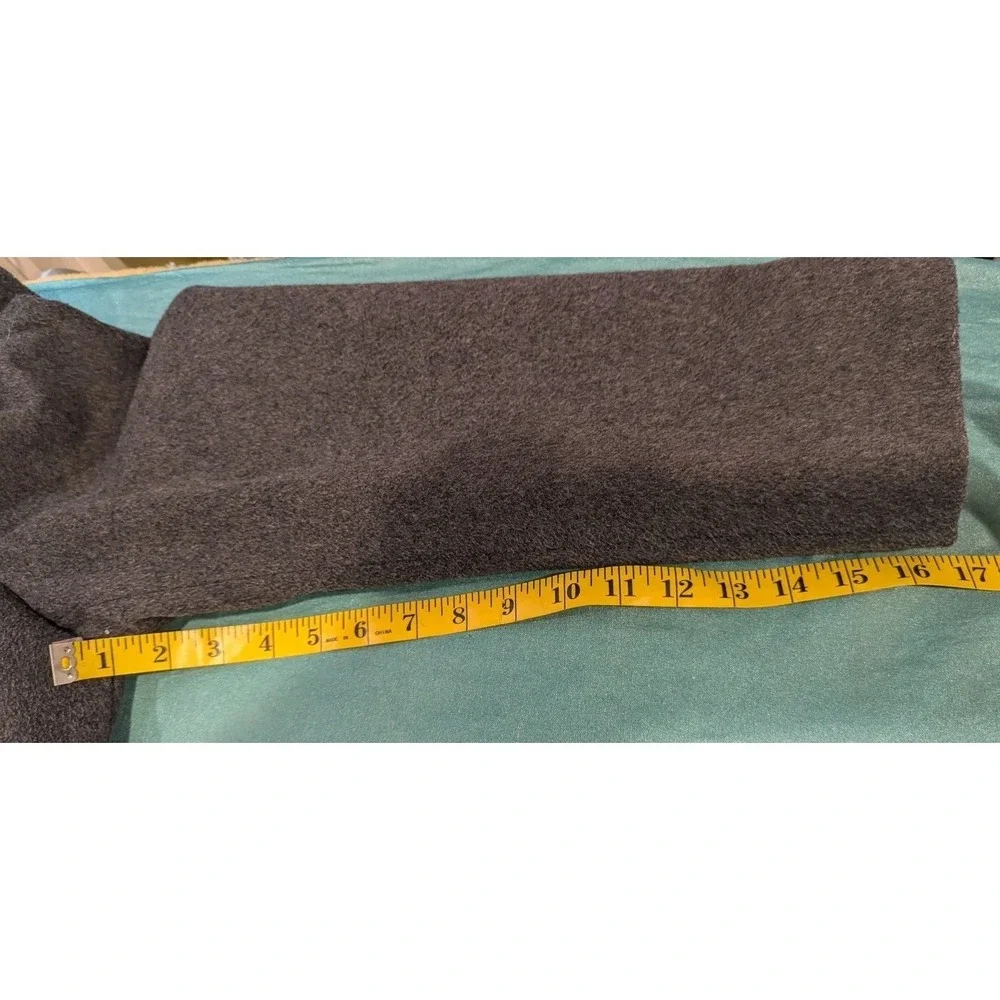 Raleighs Atwood cashmere wool coat size 42 Reg Gray Fabric Made In England  Mens